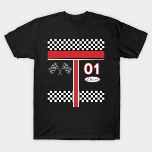 Race Car Driver For Halloween T-Shirt